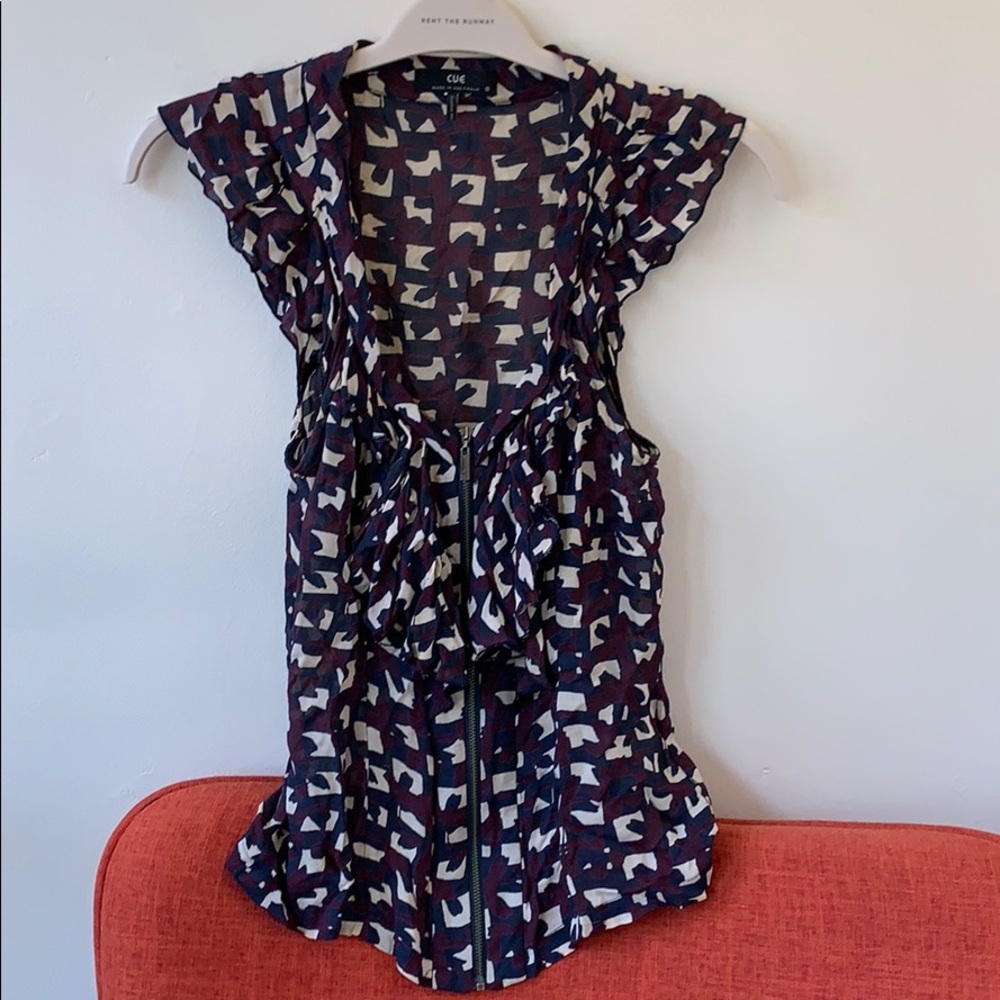 CUE Australia Blouse US size 4